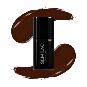 Semilac Lakier hybrydowy 941 Hot Chocolate 7 ml